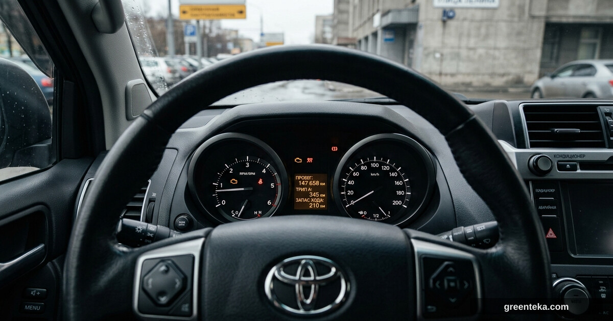 Toyota Land Cruiser Prado: потеря из-за большого числа владельцев в Автотеке