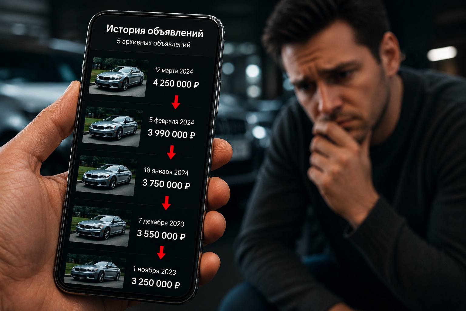 Как удалить объявление из истории Автотеки