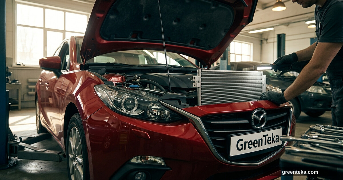 Mazda 3: почему радиатор кондиционера умирает к 70 000 км и почём это ремонт